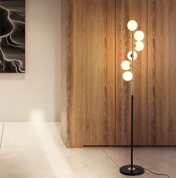

floor lamps european modern simple lamp living room glass ball bedroom creative art home decoration