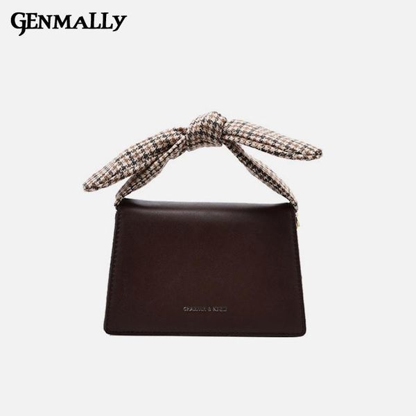

mini brown square bag vintage style leather women shoulder crossbody bags harajuku female purses handbags wallet