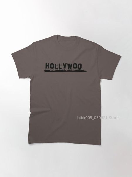 

men's t-shirts bojack horseman dark hollywoo sign classic t-shirt, White;black