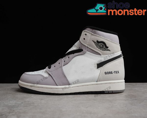 

1 high element gore-tex light bone skate shoe sail college grey union 1s sneaker trainers outdoor sports platform shoe