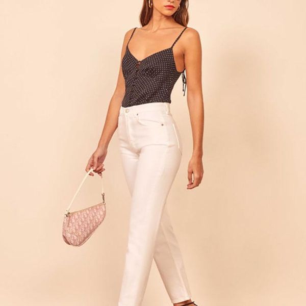 

women's tanks & camis summer camisole casual dot print, White