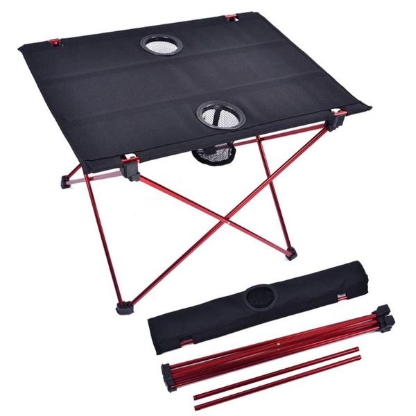 

camp furniture outdoor portable table camping picnic roll folding backpacking lightweight garden desk for fishing