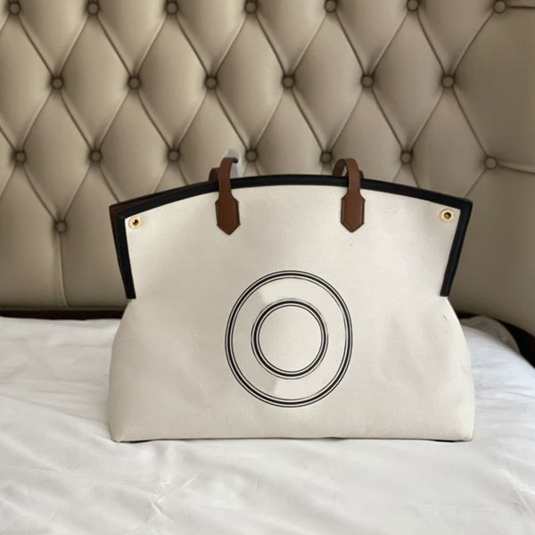 

ladies durable canvas shopping bag women leather letter tote handbag large capacity shoulder backpack high quality