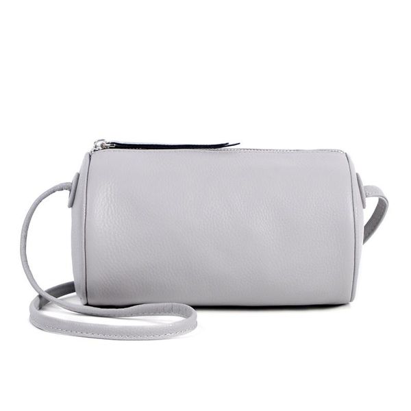 

evening bags the first layer cowhide women bag round bucket japanese korean messenger ladies leather shoulder pillow boston