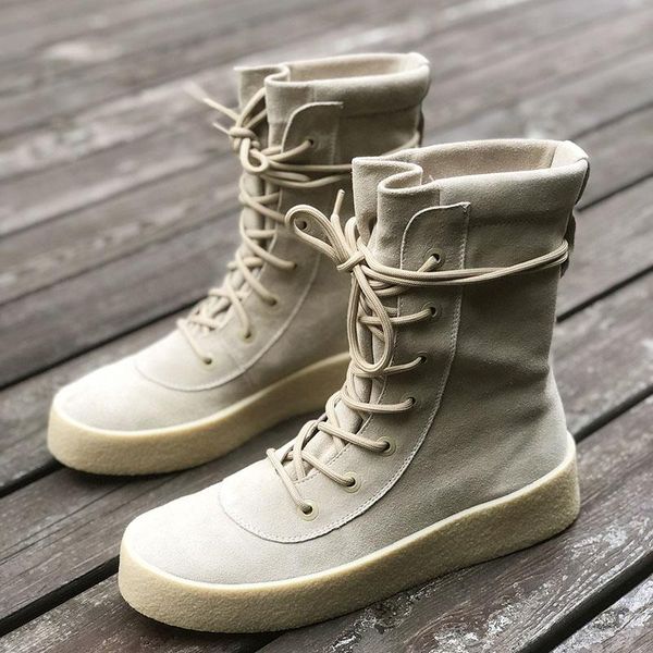 

women winter boots soft suede leather fashion women's combat 8#15/10d50, Black