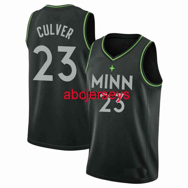 

custom jarrett culver 2020-21 swingman jersey stitched mens women youth xs-6xl basketball jerseys, Black