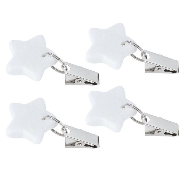 

table cloth 4pcs outdoor cover star shape pendant weights with metal clip