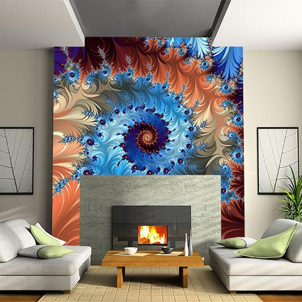 

self adhesive large size mural wall fabric green for living room wallpapers