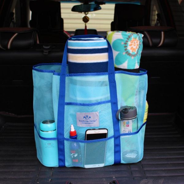 

storage bags summer cool and simple mesh net bag wash portable