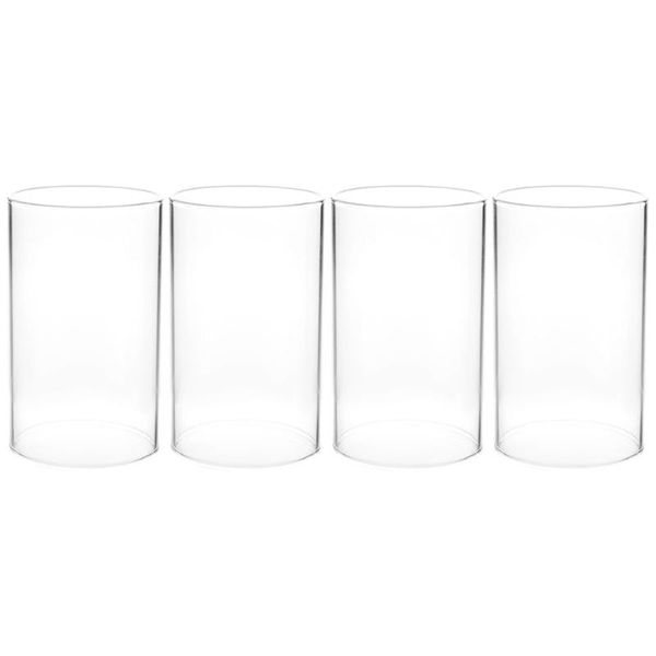 

lamp covers & shades 4pcs transparent candle simple style clear