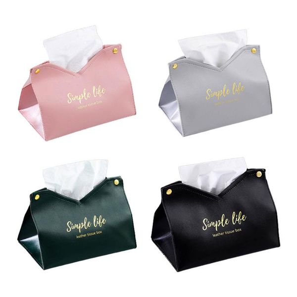 

tissue boxes & napkins vintage leather box car toilet pumping home living room decoration bedroom kitchen desknordic large storage