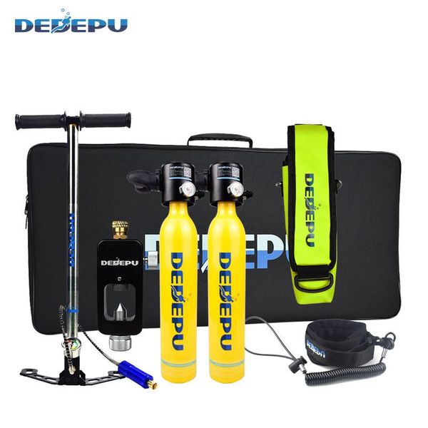 

rescue oxygen tank set 1000ml mini diving scuba equipment accessories