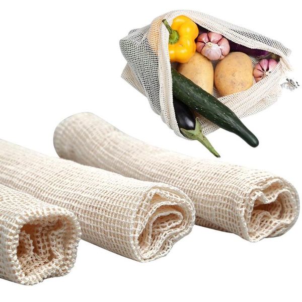 

reusable kitchen storage bag veggie bags for fruits veggies hand foldable grocery shopping onion vegetable mesh eco
