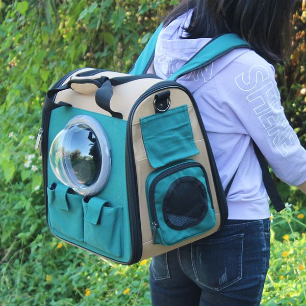 

Cat Air Box Space Outdoor Training Portable Dog Backpack Pet Bag