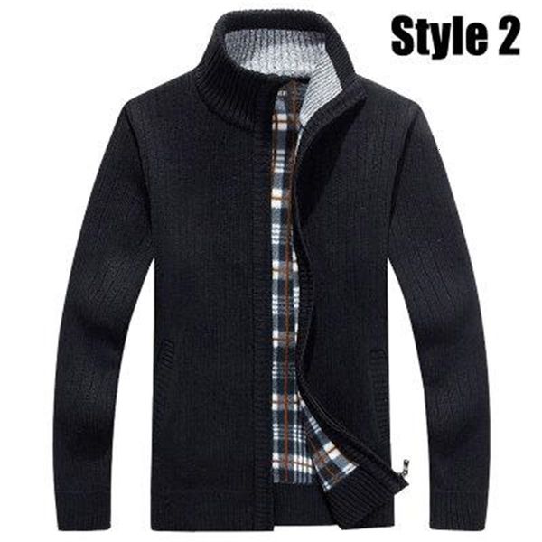 

cardigan mens new cardigans knitwear zipper sweaters warm fleece hoodie sweatshirt casual hoodies for autumn winter, White;black