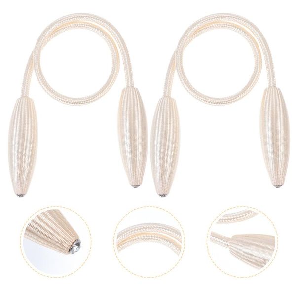 

curtain & drapes 2pcs elegant decorative strap creative versatile tie beige