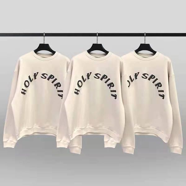 

men's hoodies & sweatshirts cpfm 2021ss letter logo foam print couple oversized hoodie women's sweatshirt clothing, Black