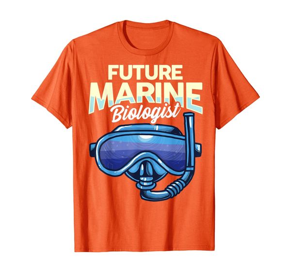 

diving gift future marine biologist diver t-shirt, White;black