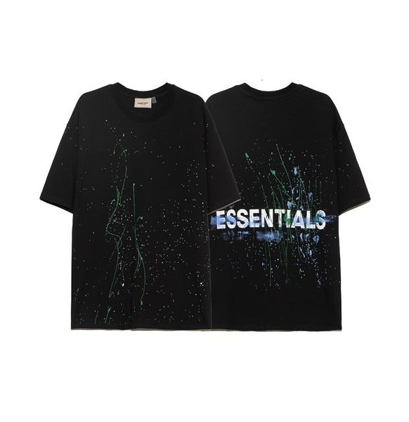 

fashion t shirt summer letter casual cotton regular hoodless youth loose collarless black, White;black