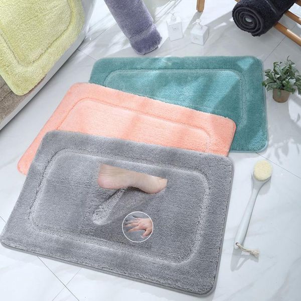 

bath mats soft mat non-slip bathroom carpet water absorption entrance door washable bedroom floor shower rug accessories