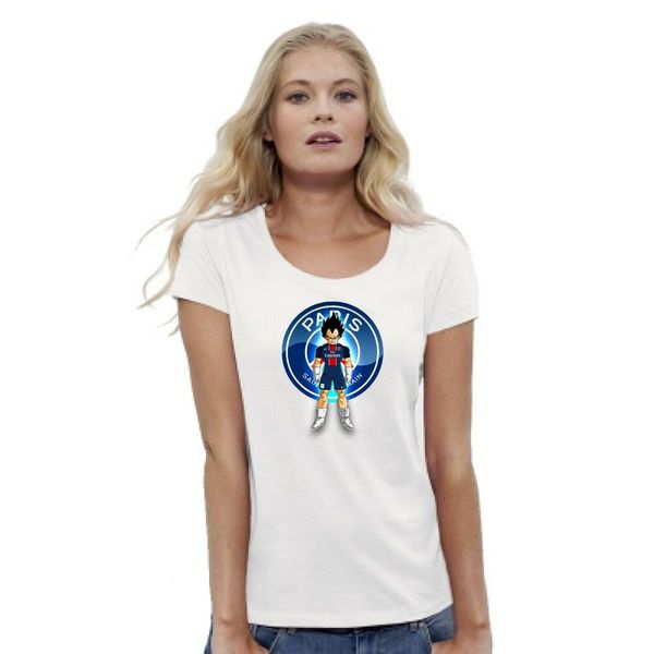 

womens t-shirt vegeta, White;black