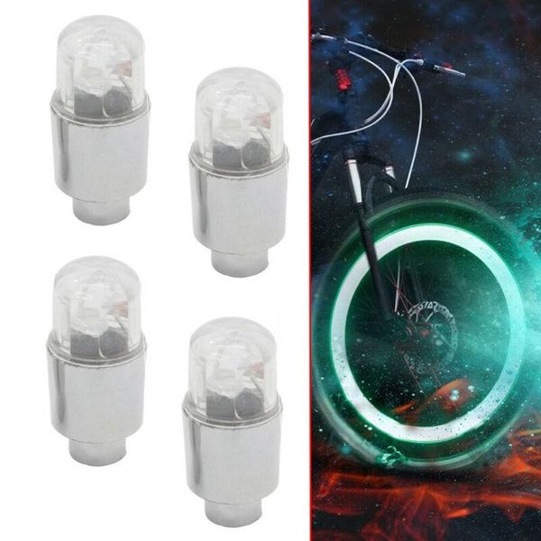

interior&external lights stem wheel tire car waterproof 4pcs accessories air valve led light parts