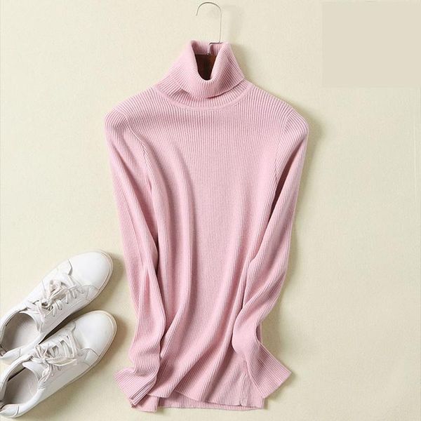 

women's sweaters women turtleneck cashmere long sleeve pullover femme solid casual shirts plus-size knitted korean style winter spring, White;black
