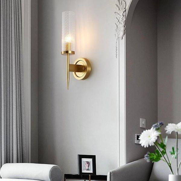 

wall lamps modern led stone luminaire lights abajur espelho dinging room lamp