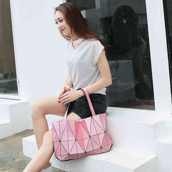 

flagship store senluo yiweiyi geometric splicing coupon lattice flower women's bag one shoulder portable