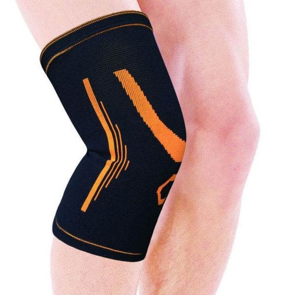 

elbow & knee pads sports brace compression sleeve elastic non-slip 3d knitting support fitness running cycling pad, Black;gray