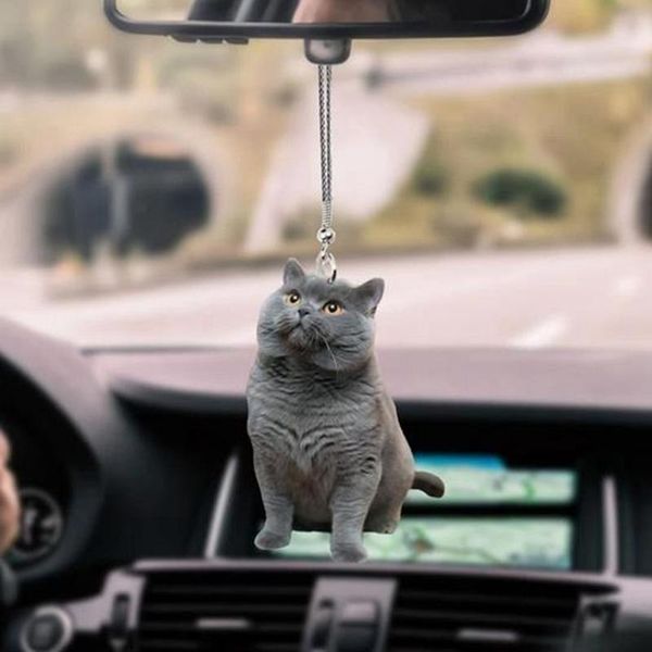 

interior decorations car pendant hanging ornaments cat dog home automobiles ornament decoration creative gift for rearview mirror