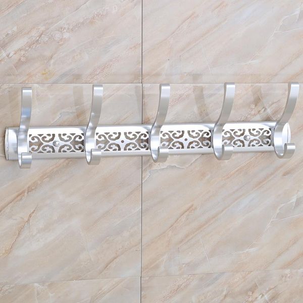 

robe hooks outer space aluminum clothing hook row wall hanger stainless steel