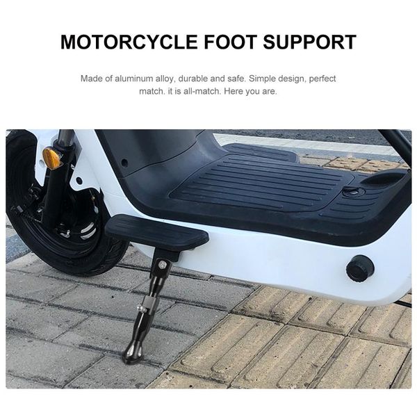 

pedals motorbike feet support motorcycle refit part adjustable kickstand