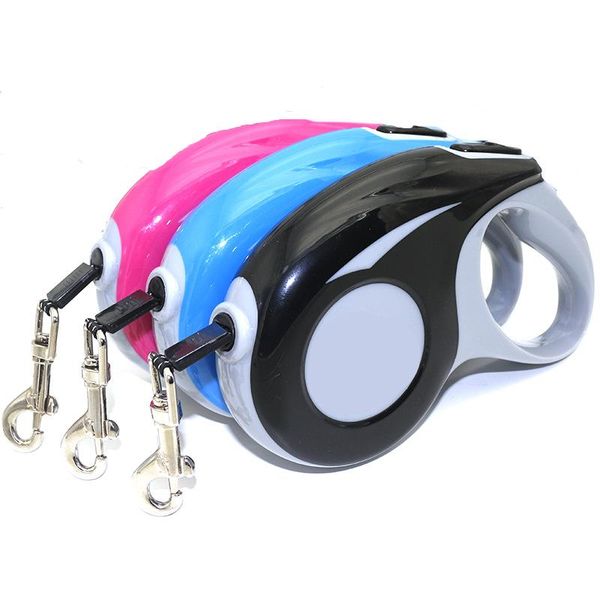 

dog collars & leashes durable leash automatic retractable nylon cat lead extension puppy walking running roulette for dogs