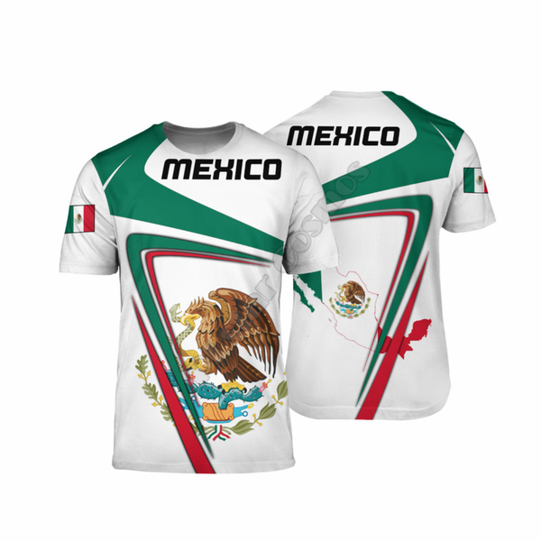 

men's t-shirts viking mexico 3d printing o-neck t-shirt and women's harajuku street hip-hop short-sleeved shirt 2021, White;black