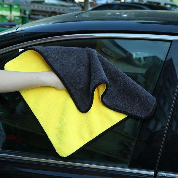 

towel urijk 1pc microfiber for car cleaning cloth house washing quick dry absorbent polishing towels 3 size