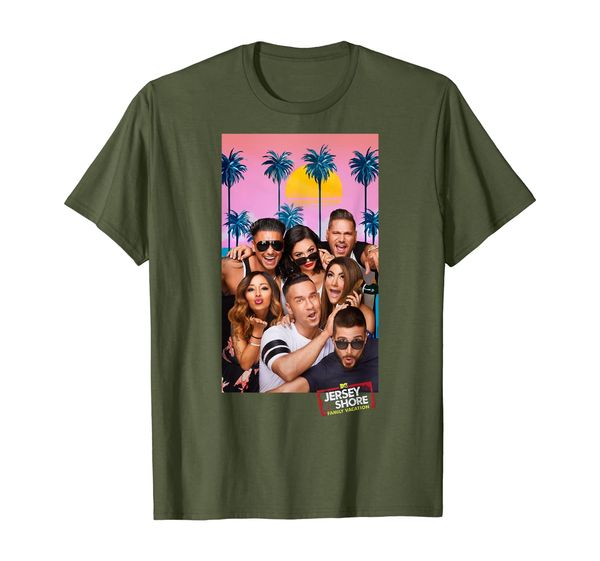 

mtv jersey shore palms, White;black