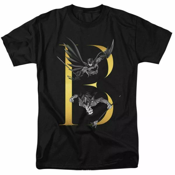 

batman b joker t shirt licensed comic book tee black, White;black