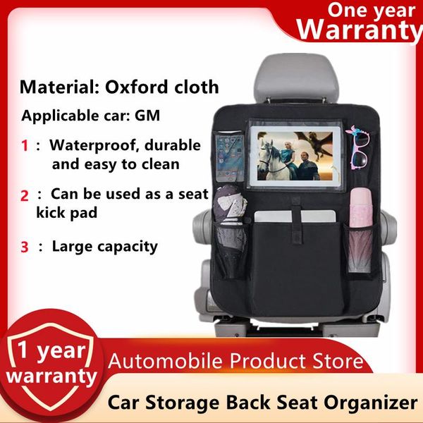 

car organizer storage back seat universal oxford cloth multi-pocket holder convenient waterproof travel bag stowing tidying ca