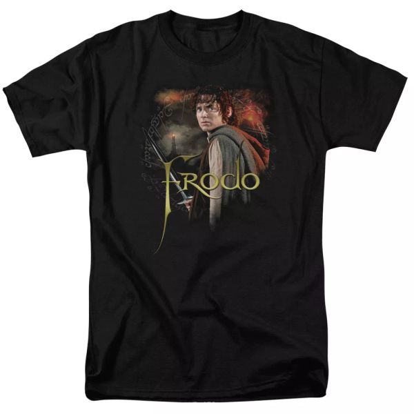

lord of the rings frodo t-shirt sizes s-3x new, White;black