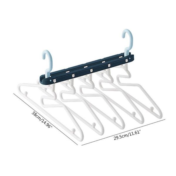 

hangers & racks multifunctional 5 in 1 folding clothes hat pants storage rack save space 203f