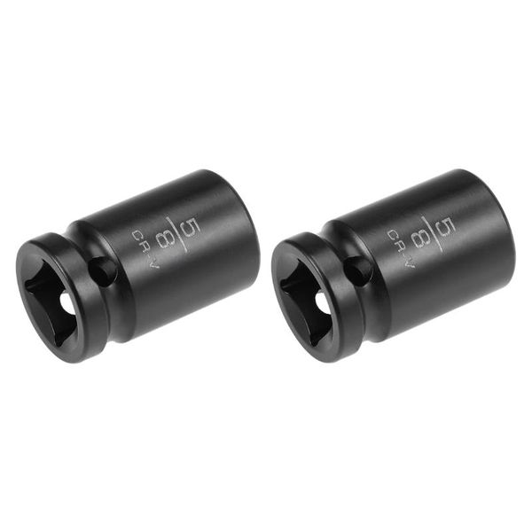 

hand tools uxcell 2 pcs 1/2-inch drive by 5/8-inch shallow impact socket, , 6-point