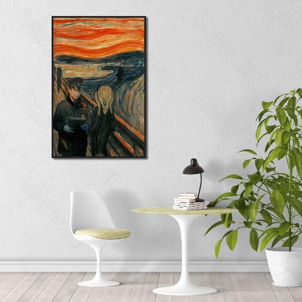 

paintings modern style murals abstract twisted person frameles poster home residential bedroom decoration living room canvas painting