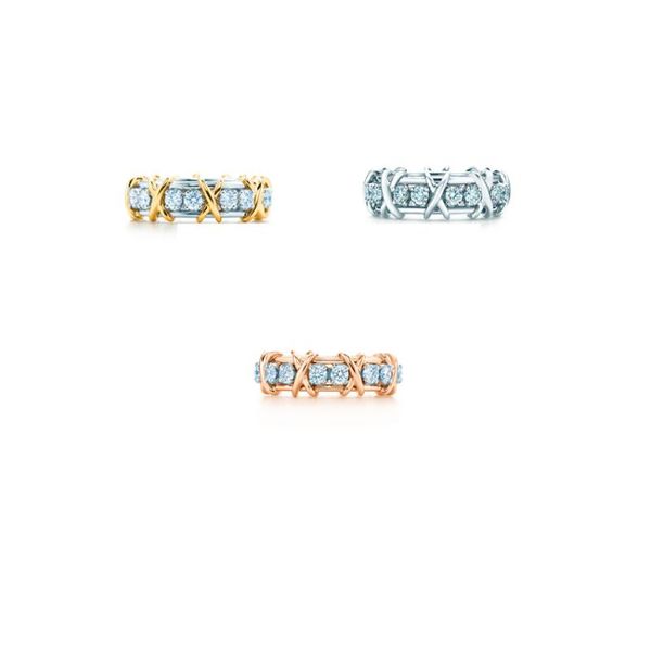 

cluster rings anniversary noble gem-set style ring, Golden;silver