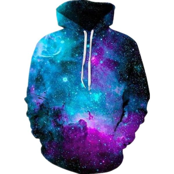 

men's hoodies & sweatshirts spring hooded men/women sweatshirt 3d printing clothing cap hoody paisley nebula jacket cosplay hoodie male, Black