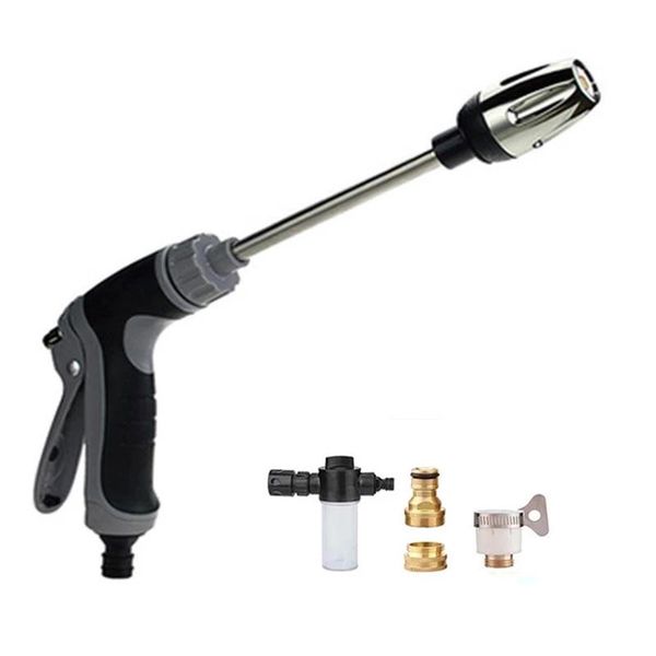 

watering equipments portable household high pressure cleaner water gun garden hose nozzle foam pot car wash sprinkler cleaning tool