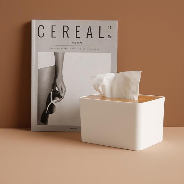 

tissue boxes & napkins nordic creative wooden toilet box home multifunctional living room coffee table napkin mobile phone tablet bracket