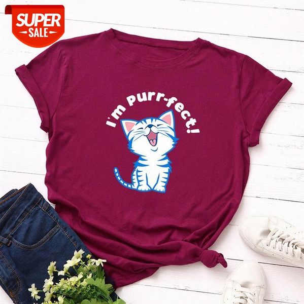 

women's loose round neck short-sleeved cotton t-shirt #ye3b, White