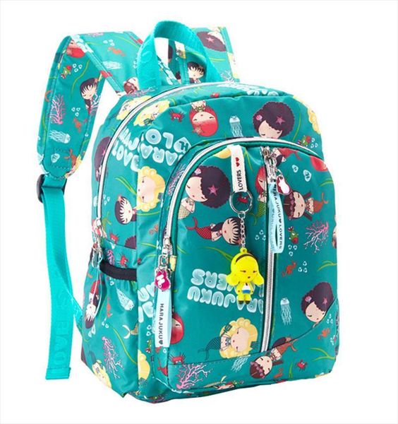 

cartoon smile girls printing kids school bags ultralight toddler bag children backpacks for kindergarten backpack mochila