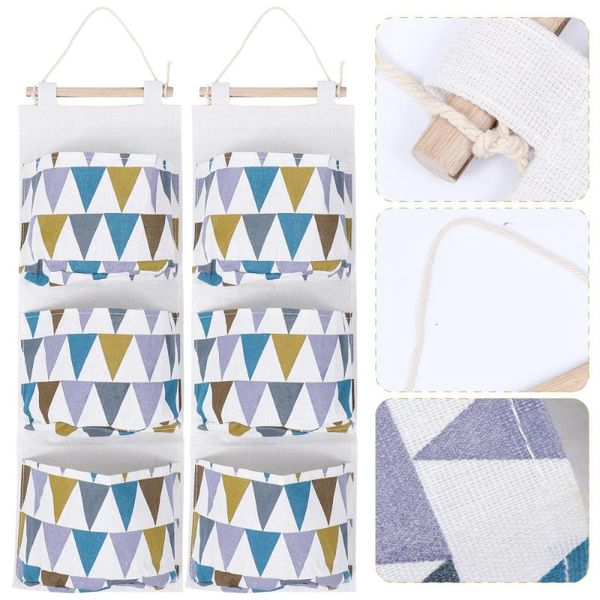 

storage boxes & bins 1 set wall door closet hanging bag room organizer bags